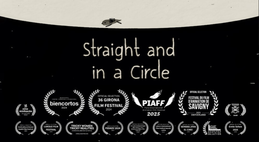 Curtmetratge - Animació - STRAOGHT IN A CIRCLE