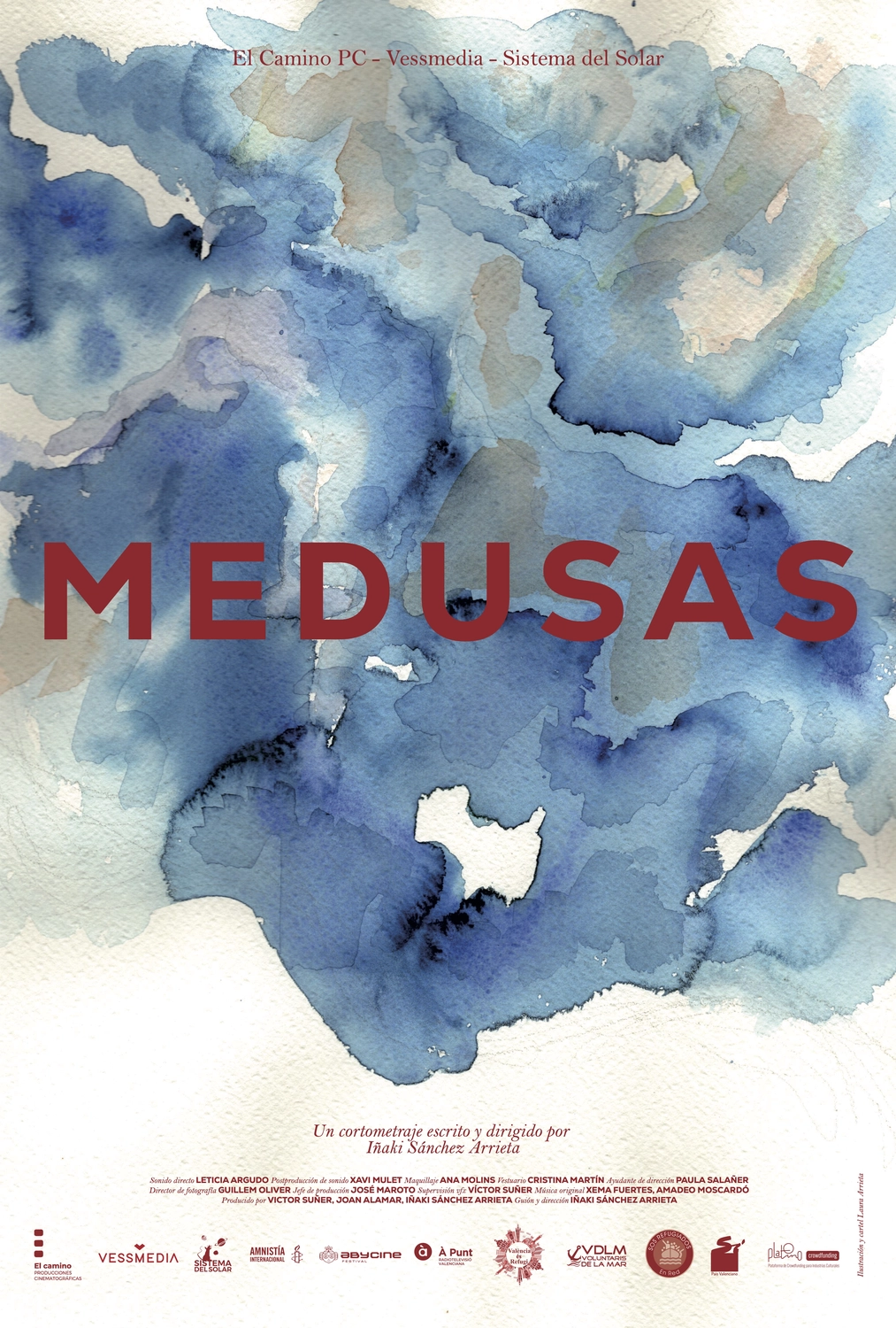 Cartel cortometraje Medusas 2jpg