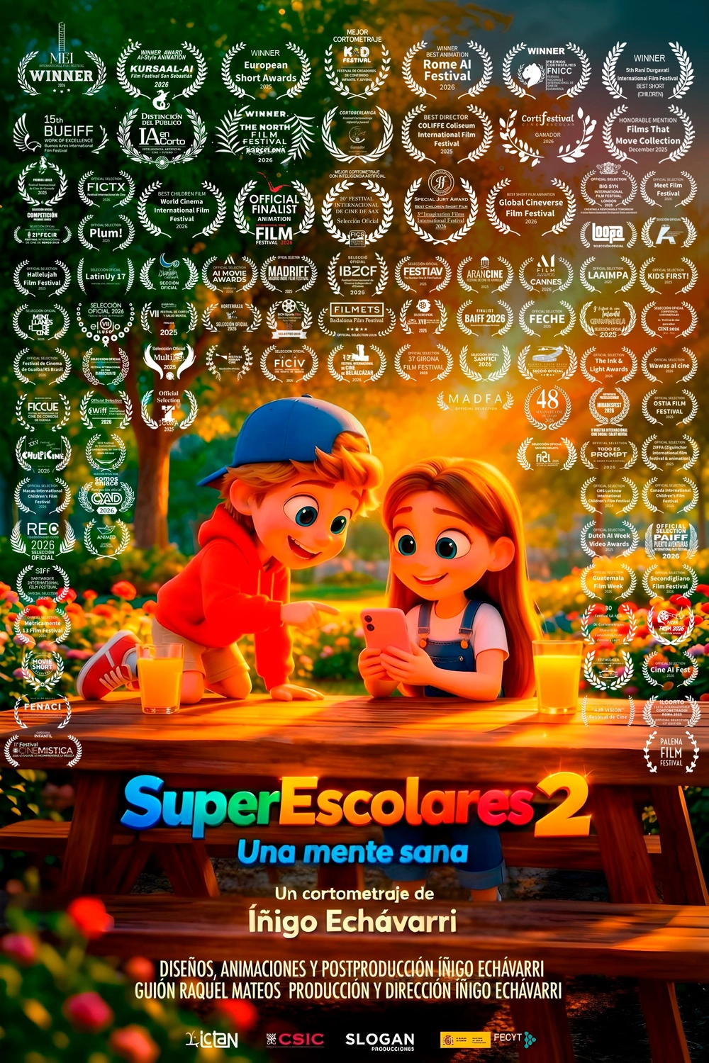 Cartell SuperEscolares 2 Una mente sana