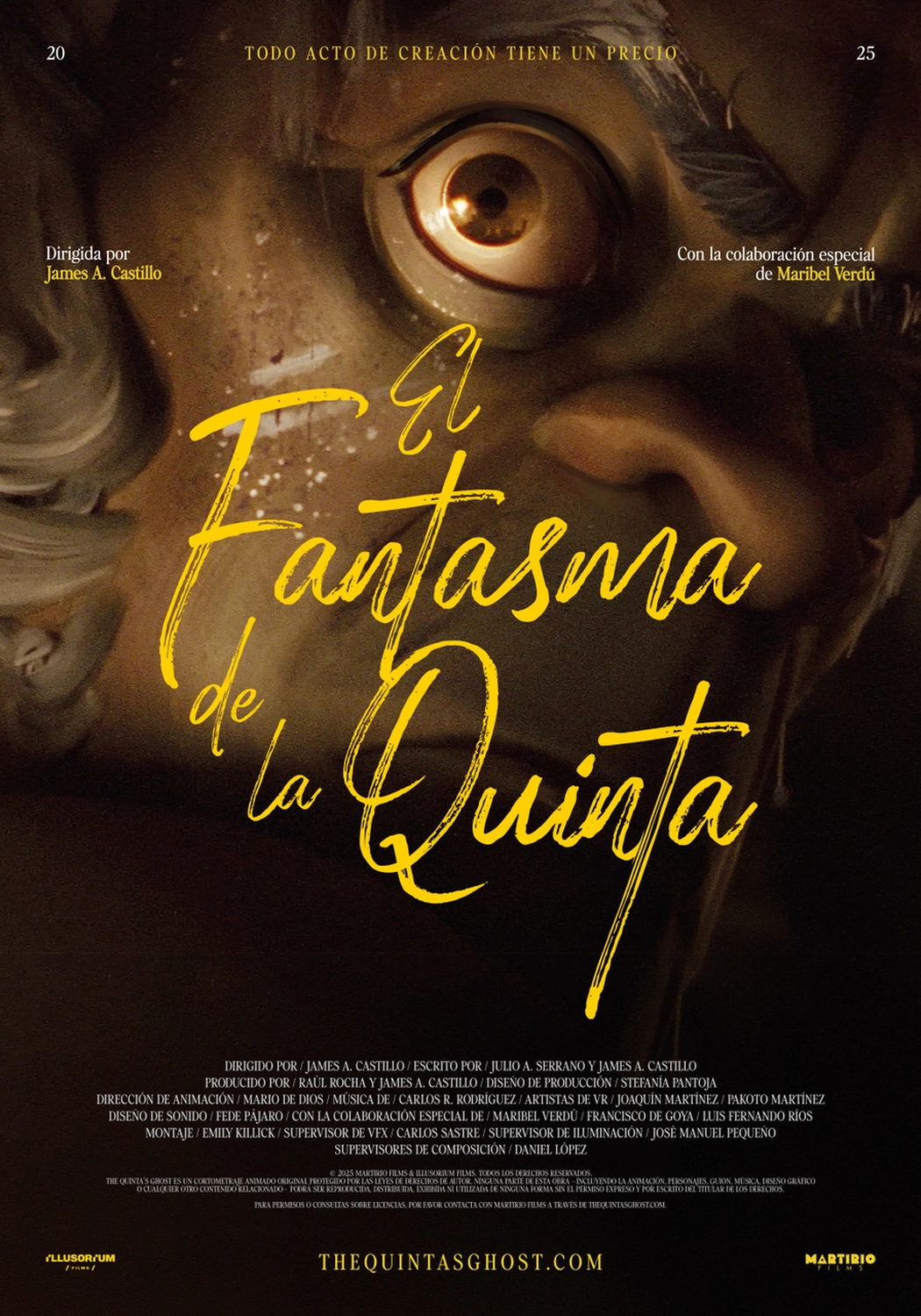 Cartell El fantasma de la quinta - Curtmetratge Dijous 8 d'octubre de 2026