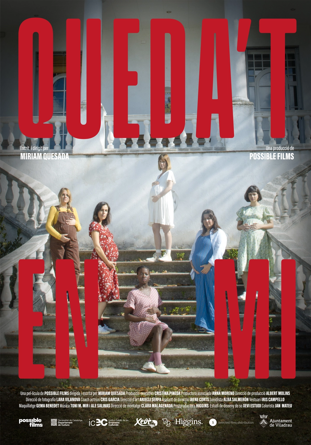 Poster QUEDA'T EN MI