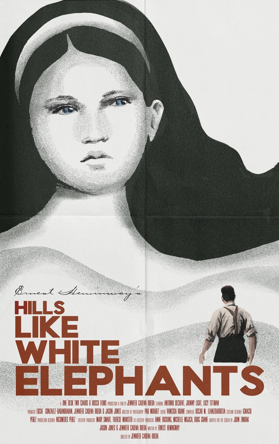 poster HILLS LIKE WHITE ELEPHANTS